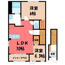 エスコルトの物件間取画像